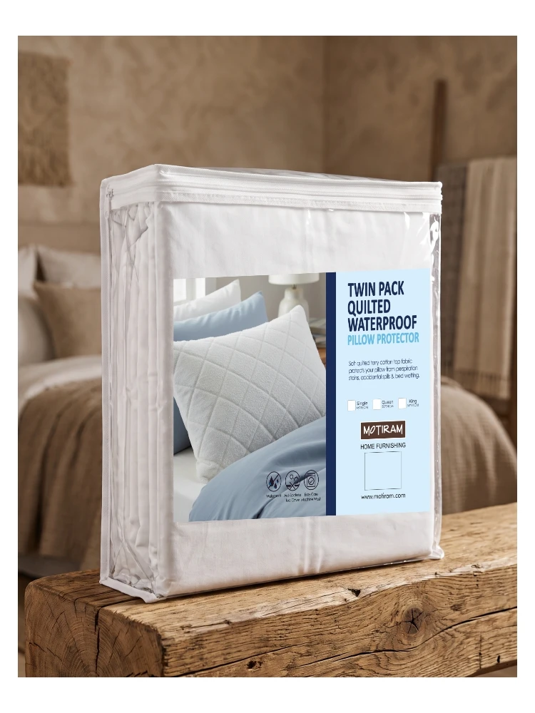 Quilt WP Protector Pillow-Twin Pack